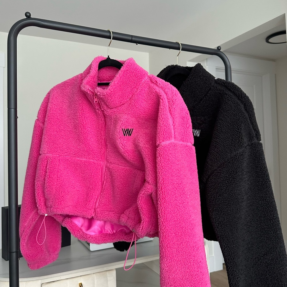Winner sportswear Jacket - Pink and Black